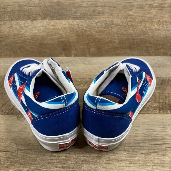 VANS OG Old Skool LX Vault Snake Eyes True Blue Sneakers Mens 7.5 Womens 9 NEW - Picture 5 of 10